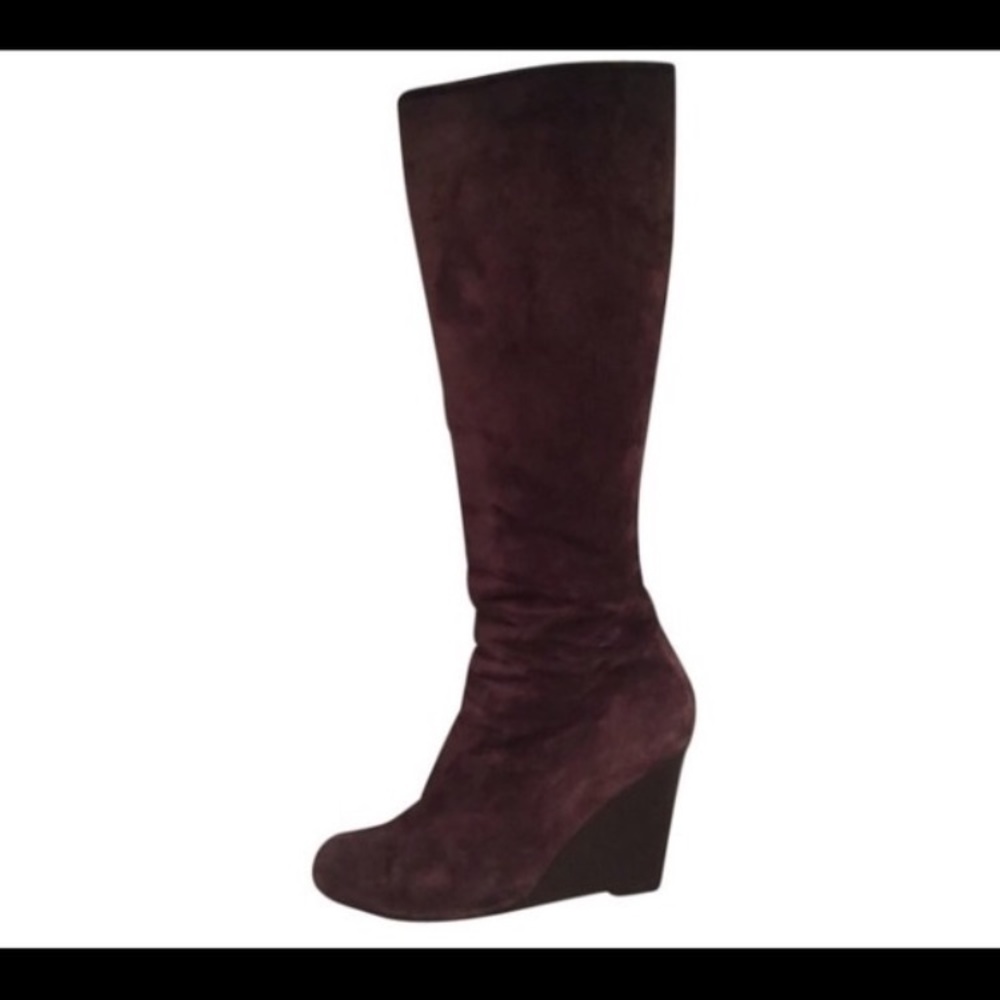 Christian Louboutin Brown Suede Boots